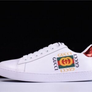 G*u*i ace embroidered low-top sneaker with gg logo