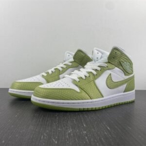 Jordan 1 Mid Green Python (W) - DV2959-113