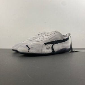 Puma Speedcat Suede Balenciaga in White/black