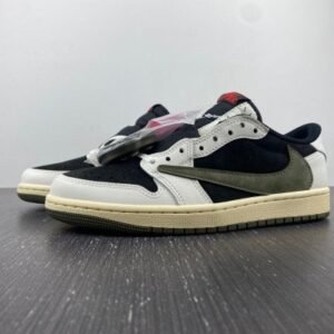 Travis Scott x Air Jordan 1 Low OG Olive DZ4137-106