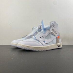 Virgil Abloh Archive x Air Jordan 1 Retro High Off-White Alaska AA3834-100
